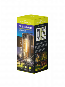 Светильник садовый на солнечной батарее уличный Огонек OG-LDP51